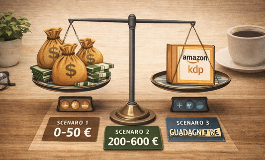 Quanto si guadagna davvero con il self-publishing su Amazon KDP